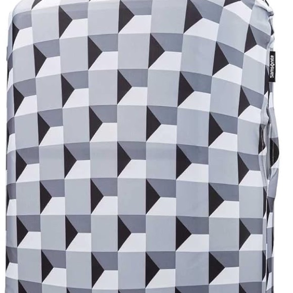 Samsonite Printed Luggage Cover protector suitcase stretch fabric - Picture 3 of 7